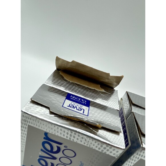 4 Lever 2000 Pure Rain Super Rare Vintage Bar Soap 4.5 oz USA Made Bs256 - Picture 2 of 16